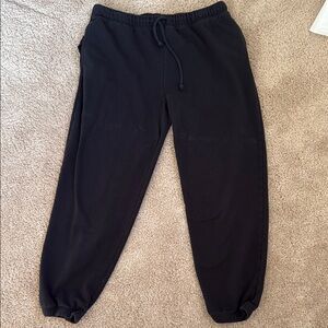 Aeropostale Black Jogger Sweatpants